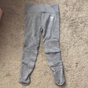 Gray vital rise Gymshark seamless leggings